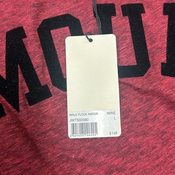 Zadig & Voltaire Walk Flock Amour Tee- XS,S,M,L - Picture 8 of 8